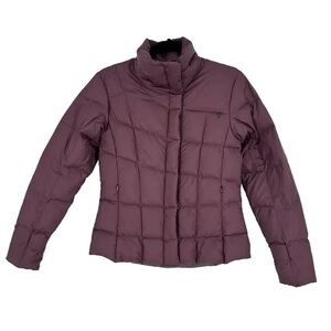 Women's Stylish Purple Puffer Jacket